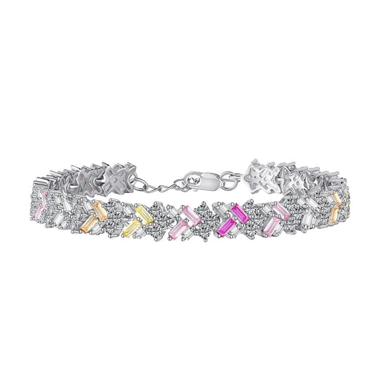 [XXX]Dazzling Unique Multi Shape Daily Bracelet