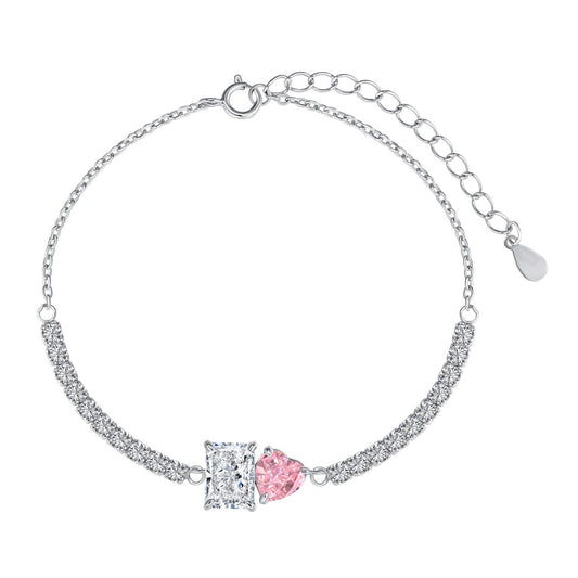 [XXX]Dazzling Unique Multi Shape Lover Bracelet