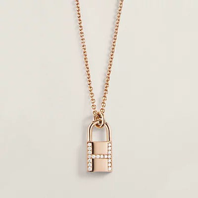 [Grace Jewelry]HM ADVANCED NICHE LOCK HEAD NECKLACE DIAMONDS