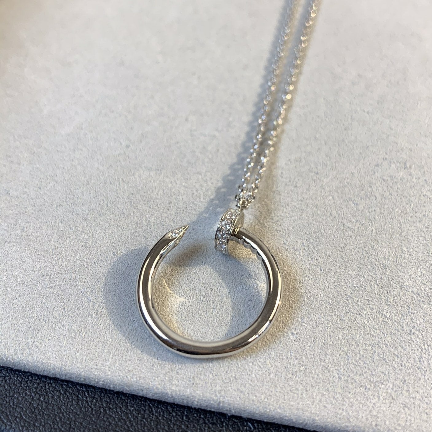 [Grace Jewelry]JUSTE NECKLACE SILVER