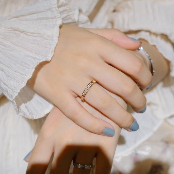 [Grace Jewelry]LOVE RING 2.65MM DIAMOND