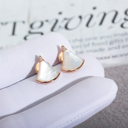 [Grace Jewelry]DIVAS DREAM EARRINGS PINK GOLD