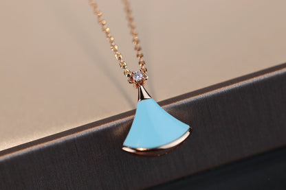 [Grace Jewelry]DREAM NECKLACE TURQUOISE PINK GOLD