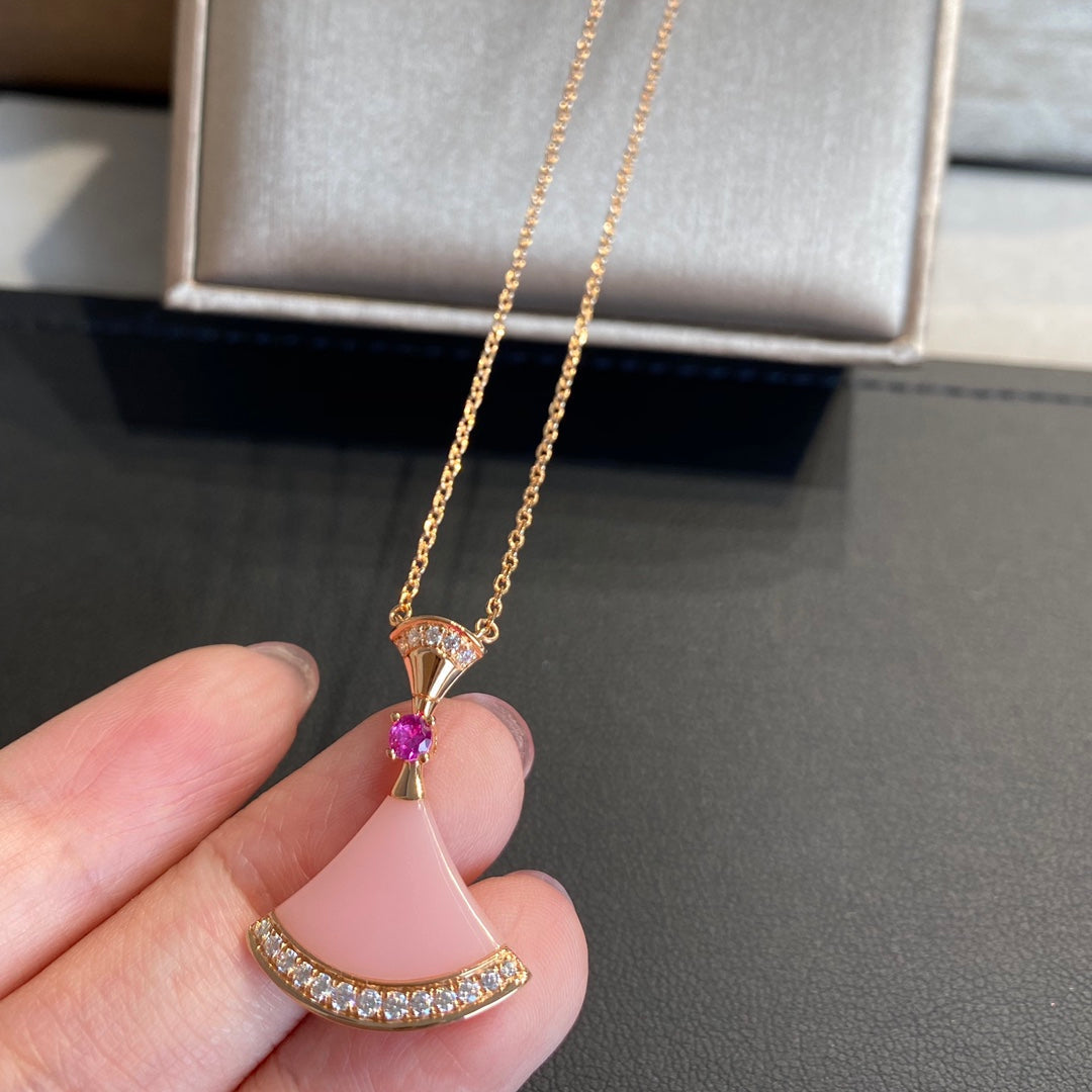 [Grace Jewelry]DREAM NECKLACE PINK OPAL