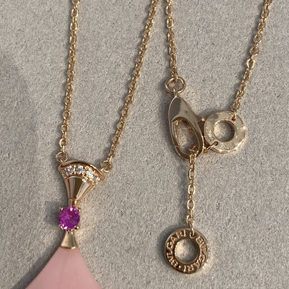 [Grace Jewelry]DREAM NECKLACE PINK OPAL