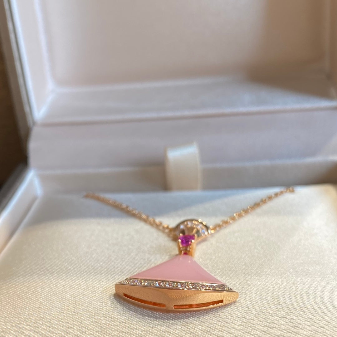 [Grace Jewelry]DREAM NECKLACE PINK OPAL