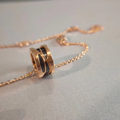 [Grace Jewelry]ZERO 1 NECKLACE PINK GOLD