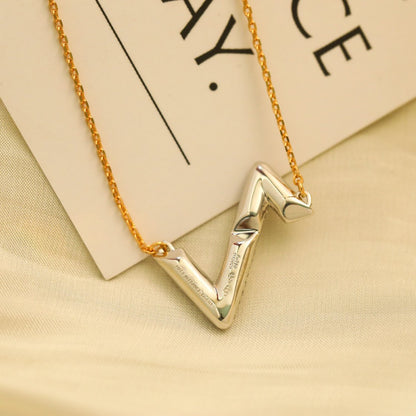 [Grace Jewelry]VOLT SILVER DIAMOND PEDANT NECKLACE