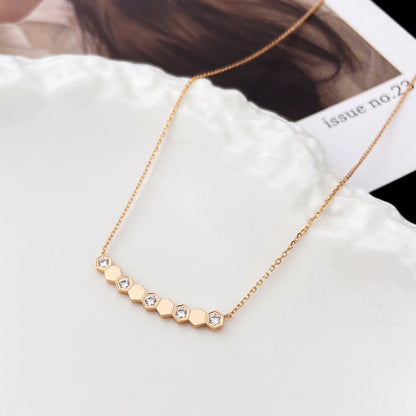 [Grace Jewelry]BEE MY LOVE DIAMOND NECKLACE