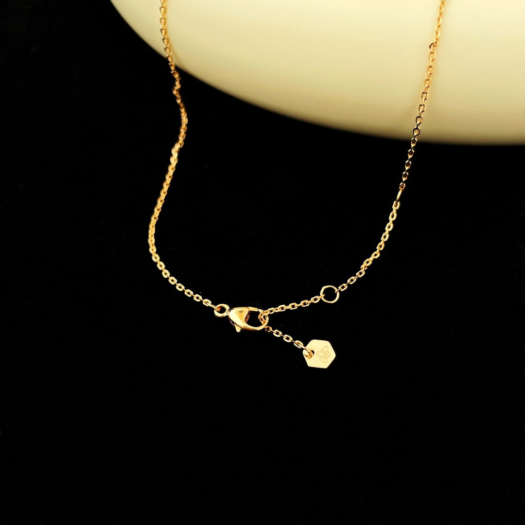 [Grace Jewelry]BEE MINI PEDANT DIAMOND NECKLACE