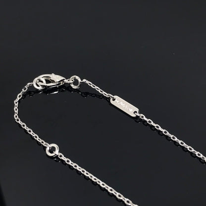 [Grace Jewelry]CLOVER PIETERSITE SILVER LONG NECKLACE