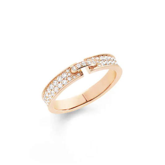 [Grace Jewelry]ALLIANCE LIENS VIDENCE PAVED DIAMOND 4MM RING