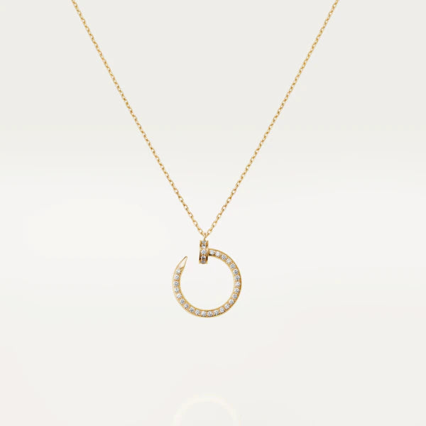 [Grace Jewelry]JUSTE NECKLACE GOLD DIAMONDS