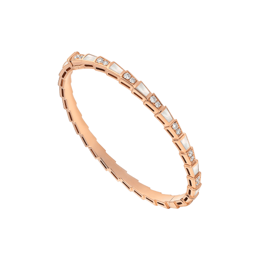 [Grace Jewelry]SERPENTI BRACELET PINK GOLD MOP DIAMOND