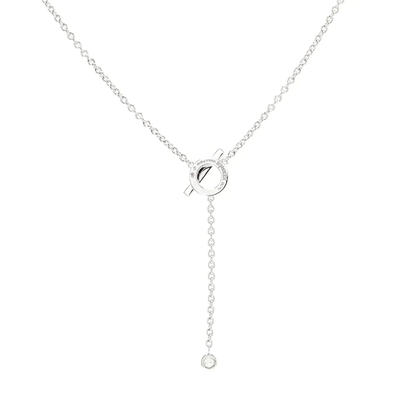 [Grace Jewelry]FINESSE SILVER DIAMOND NECKLACE