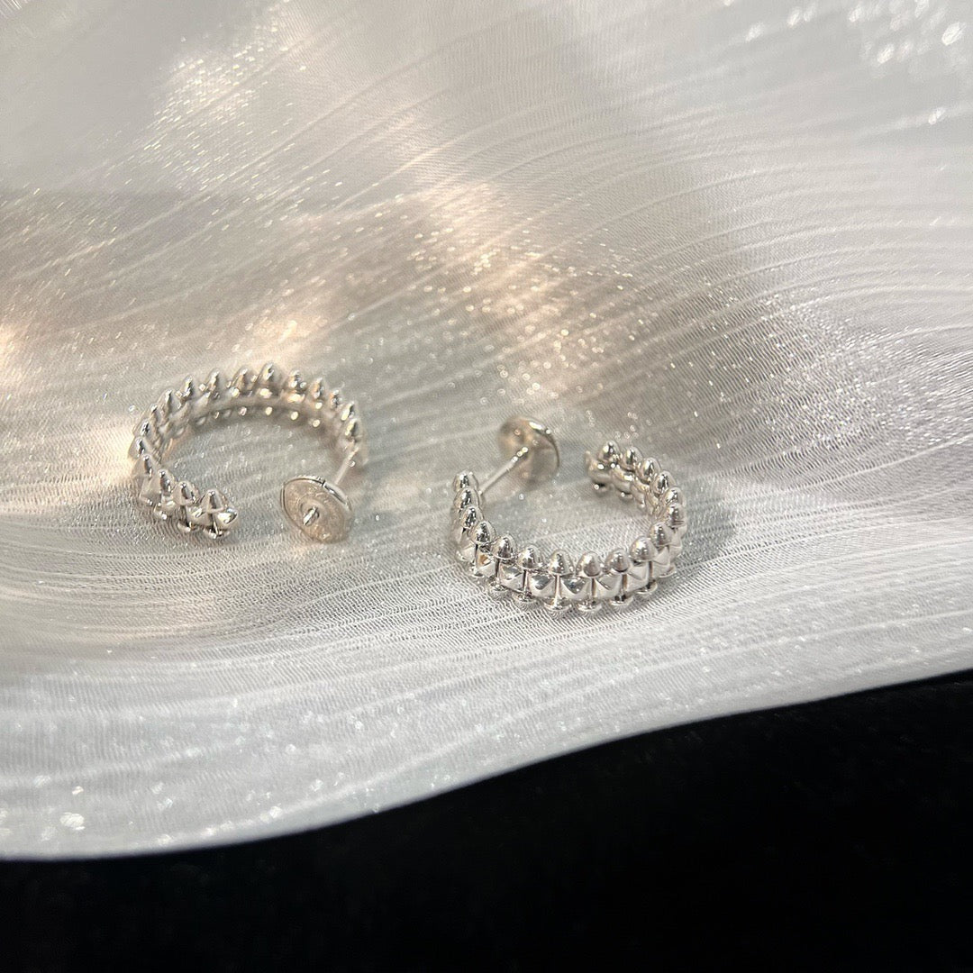 [Grace Jewelry]CLASH SMALL HOOP EARRINGS