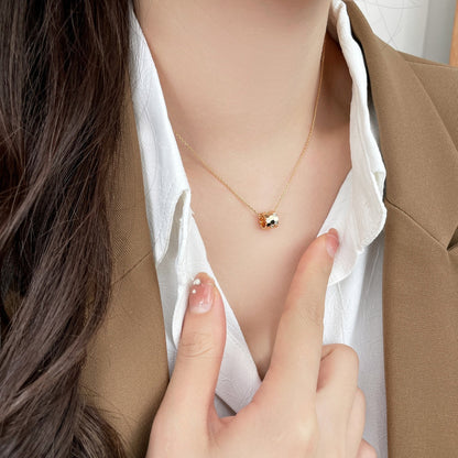 [Grace Jewelry]BEE MINI PEDANT DIAMOND NECKLACE