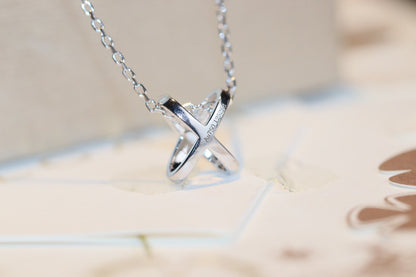 [Grace Jewelry]JEUX DE DIAMOND NECKLACE