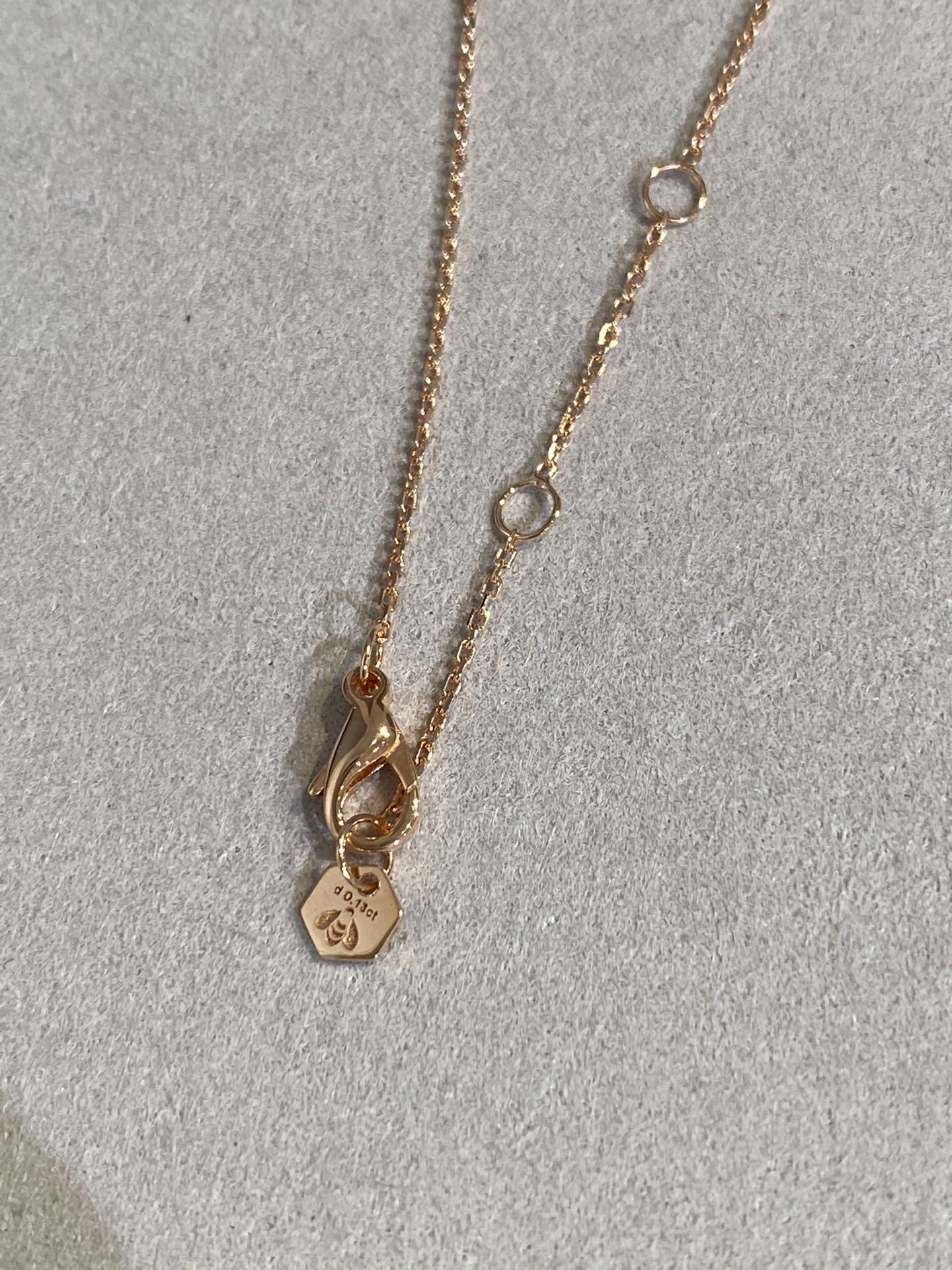 [Grace Jewelry]BEE LOVE DIAMOND NECKLACE