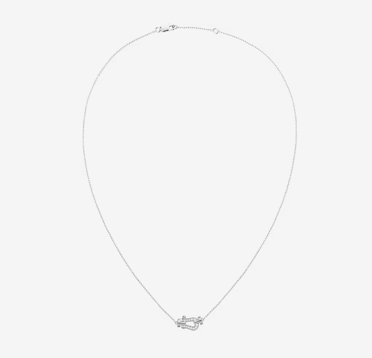 [Grace Jewelry]FORCE 10 DIAMOND SILVER NECKLACE MINI MODEL