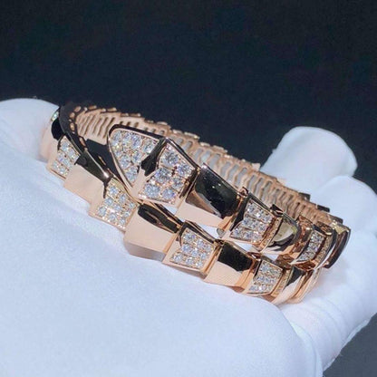 [Grace Jewelry]SERPENTI BRACELET PINK GOLD DIAMOND