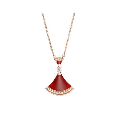 [Grace Jewelry]DREAM NECKLACE CARNELIAN DIAMOND