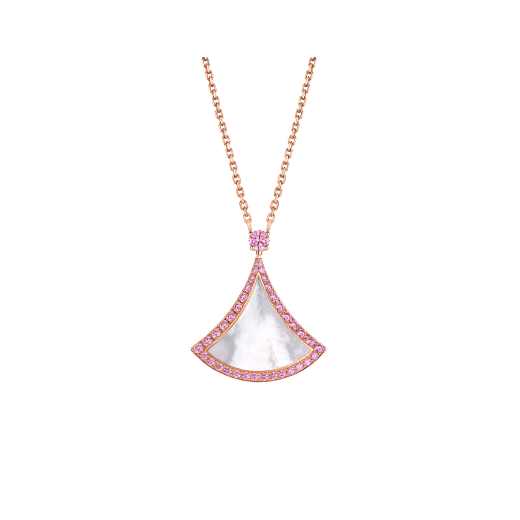 [Grace Jewelry]DREAM NECKLACE MOP DIAMOND PINK