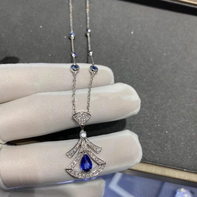 [Grace Jewelry]DREAM NECKLACE AGATE DIAMOND SILVER