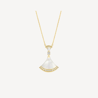 [Grace Jewelry]DREAM NECKLACE MOP GOLD DIAMOND