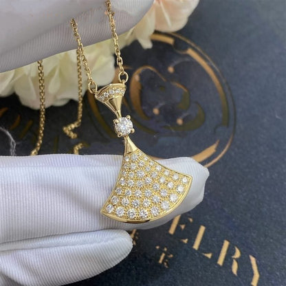 [Grace Jewelry]DREAM NECKLACE GOLD FULL DIAMOND