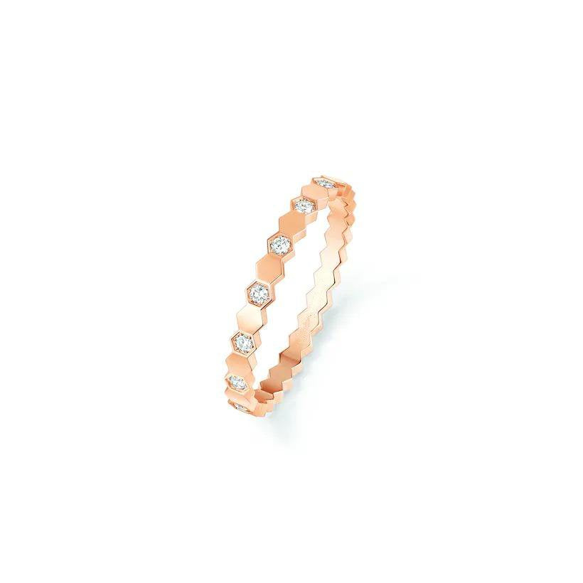 [Grace Jewelry]BEE LOVE RING PINK GOLD DIAMOND