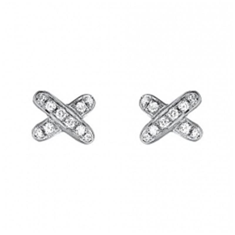 [Grace Jewelry]JEUX DE DIAMOND EARRINGS