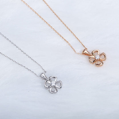 [Grace Jewelry]FIOREVER NECKLACE DIAMOND CENTER